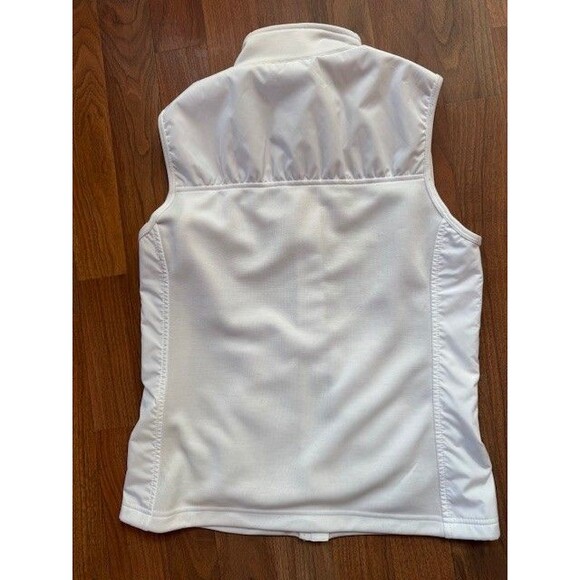 Womens Volkswagen VW Logo White Vest Charles River Apparel For Her Small EUC - Picture 4 of 12
